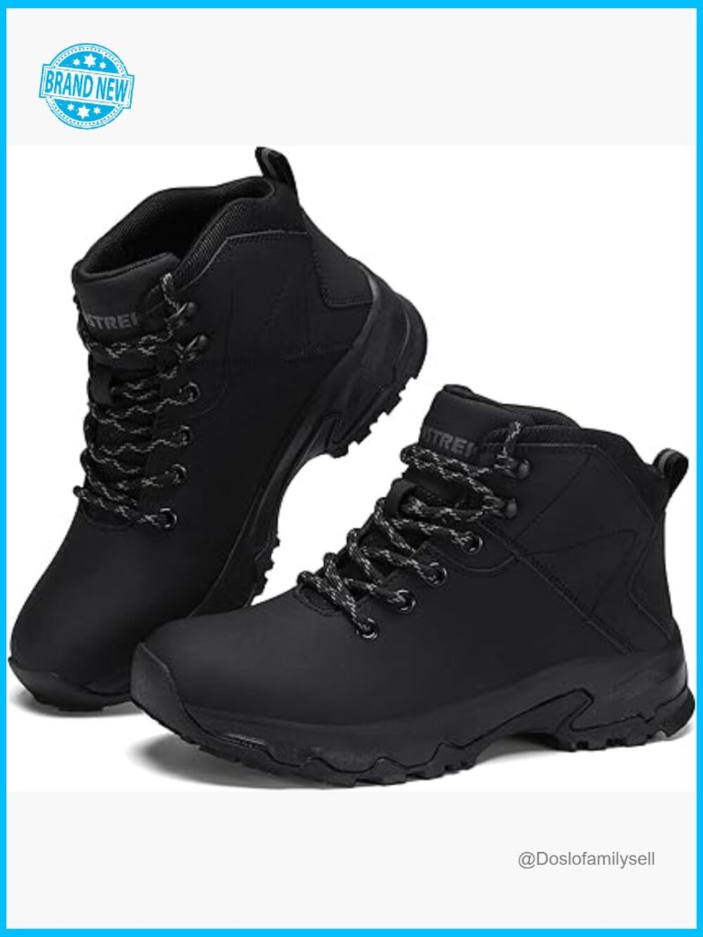 Women's Non Slip Work Boots Water Resistant Comfortable Slip Resistant Ankle